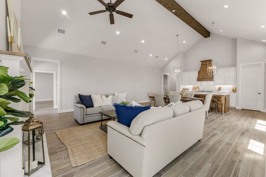 Representative furnished interior of a home built from the The Maggie by Reece Homes in Traditions, Bryan (Image 33).