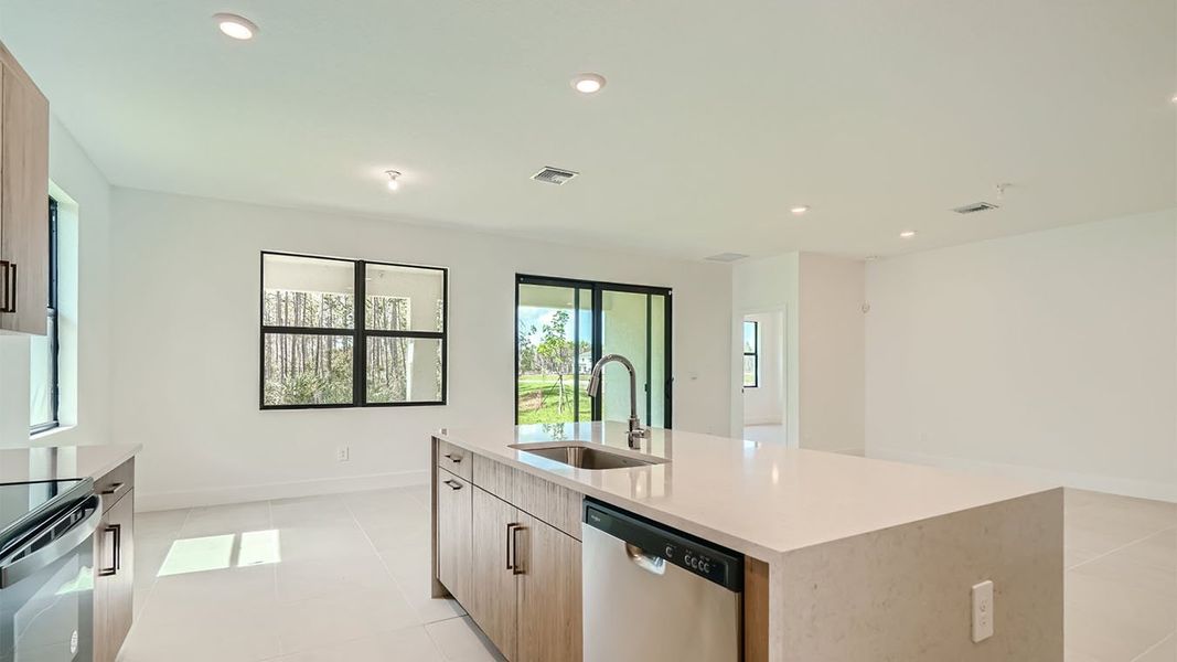 Representative furnished interior of a home built from the Avon by D.R. Horton in Preserves at Park Trace, Stuart (Image 7).