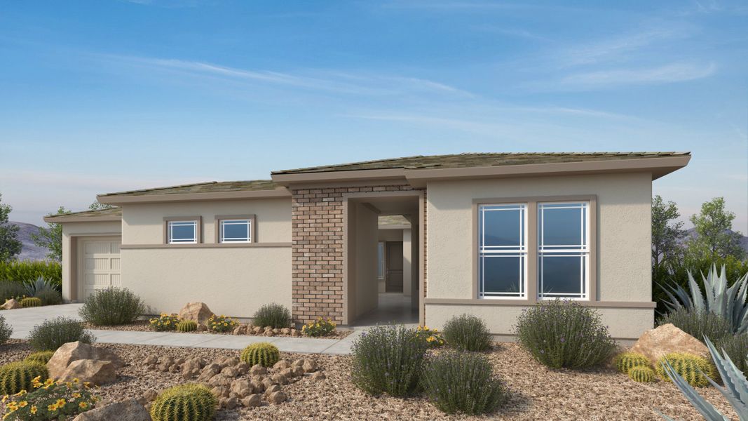 Representative exterior photo of a completed home built from the Adair by Taylor Morrison in Verdin Summit Collection, Phoenix, AZ (Image 4).