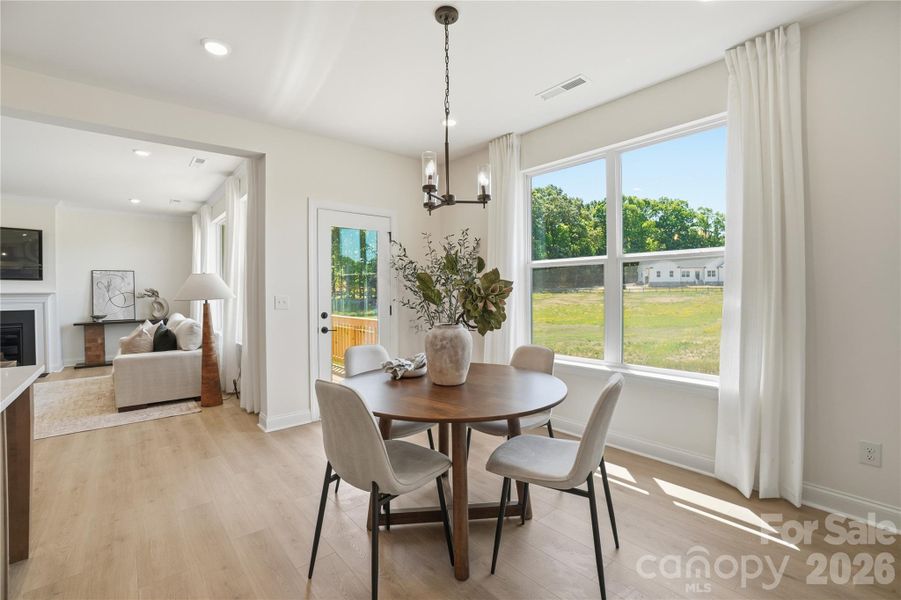 Furnished interior view inside a new home in Lancaster Hwy, Waxhaw (Image 38).