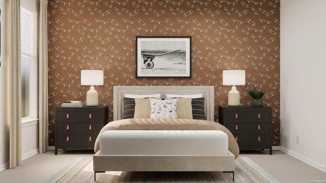 Furnished interior view inside a new home in Navarro Ranch, Seguin (Image 30).