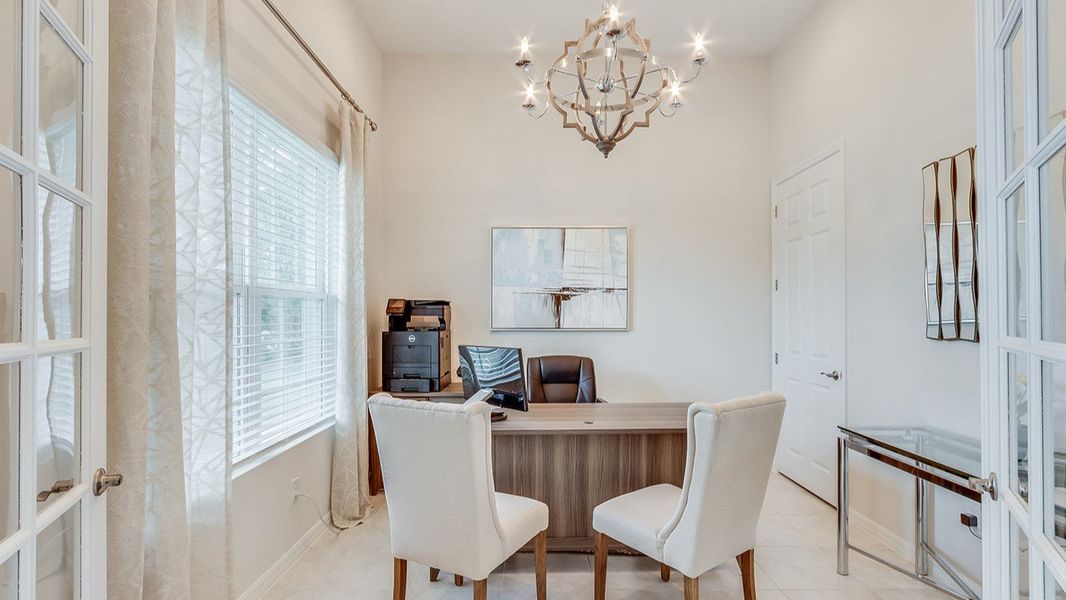 Representative furnished interior of a home built from the Kellen by D.R. Horton in Deep Creek Tradition Series, Punta Gorda (Image 10).