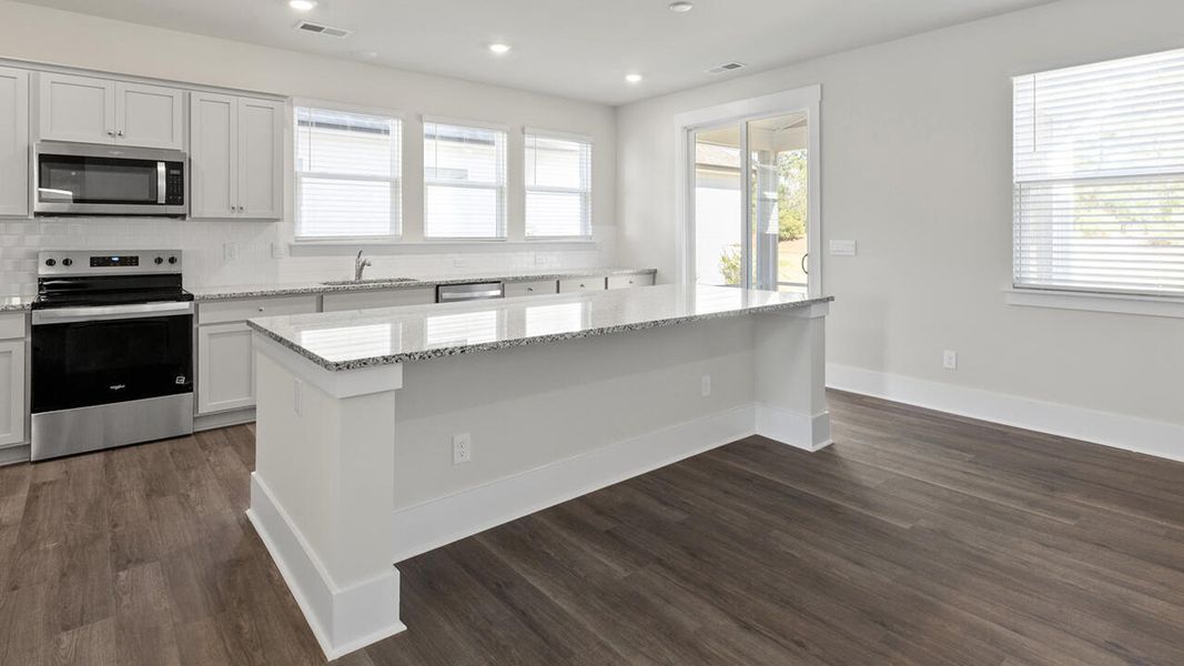 Furnished interior view inside a new home in Grayson Park, Leland (Image 5).