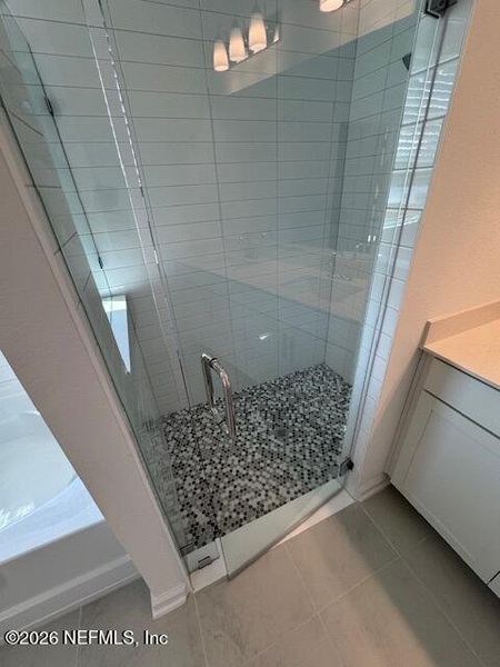 Close-up of interior finishes inside a home in Brook Forest, St. Augustine (Image 6).