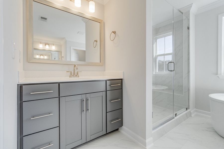 Furnished interior view inside a new home in Pebble Branch, Chapin (Image 14).