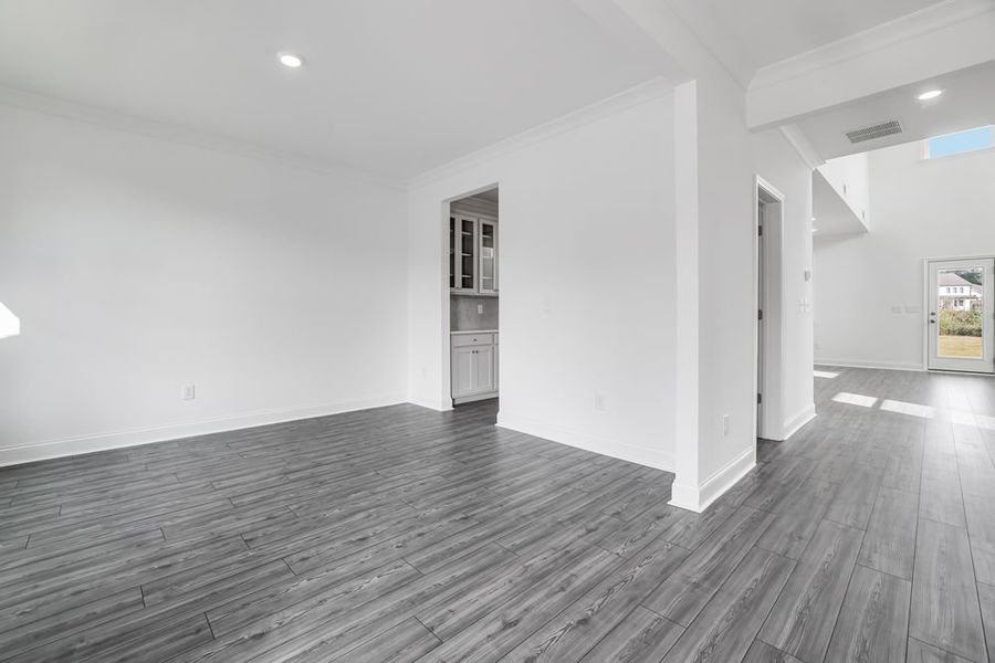 Spacious, unfurnished interior of a new home in Kennison Creek, Cumming (Image 22). Spacious, unfurnished interior of a new home in Kennison Creek, Cumming (Image 22).