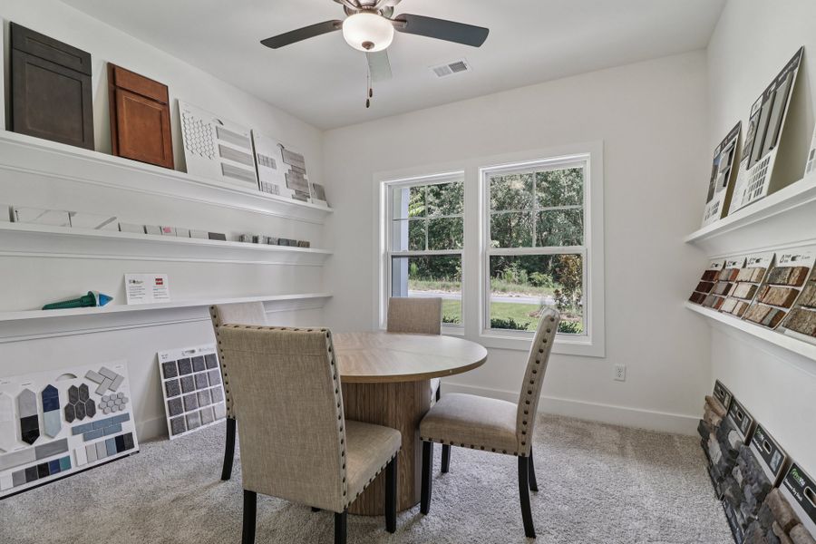 Representative furnished interior of a home built from the Wisteria II by Great Southern Homes in Lynbrook, Boiling Springs (Image 18).