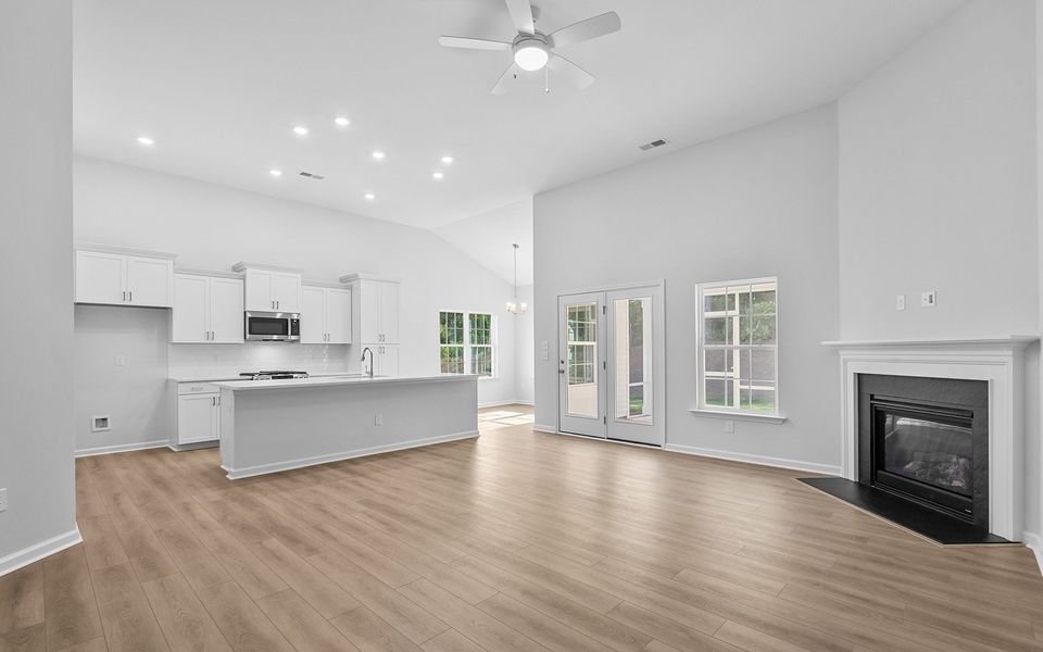 Spacious, unfurnished interior of a new home in Brayden, Advance (Image 16). Spacious, unfurnished interior of a new home in Brayden, Advance (Image 16).