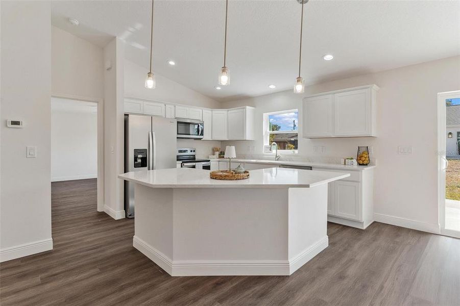 Furnished interior view inside a new home in , Leesburg (Image 10).