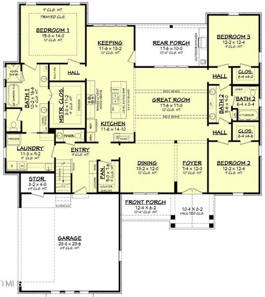 Floor Plan Main (Reversed)