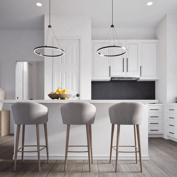 Furnished interior view inside a new home in , Houston (Image 10).
