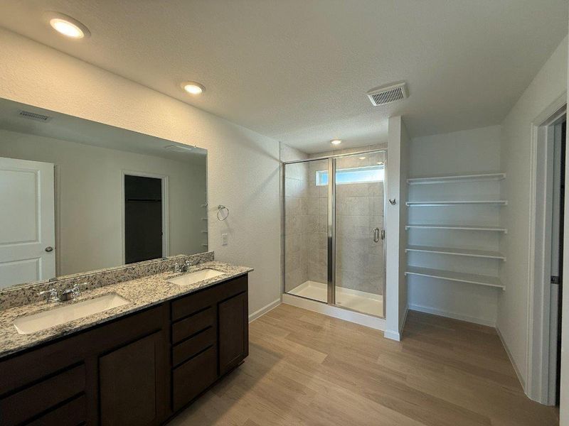 Furnished interior view inside a new home in Midtown Reserve, College Station (Image 6). Furnished interior view inside a new home in Midtown Reserve, College Station (Image 6).