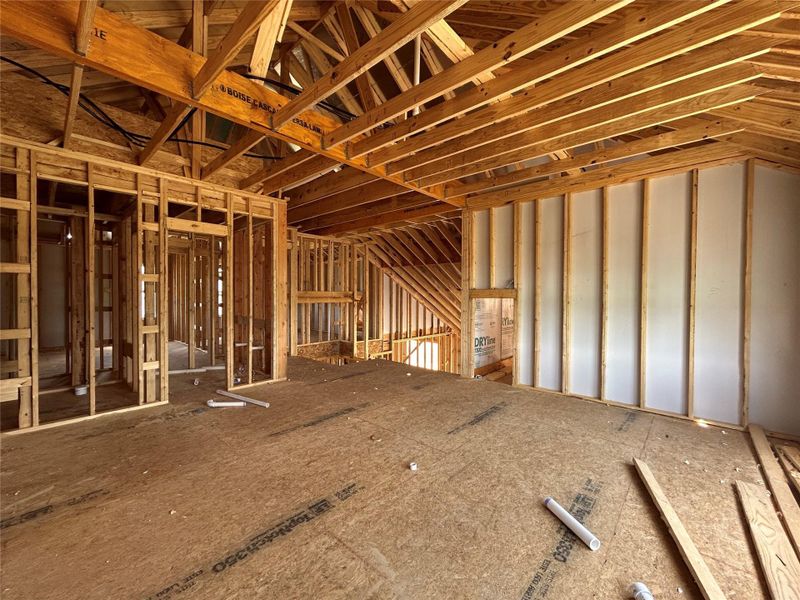 In-progress construction of a new home in The Trails at Carmel, Pflugerville, TX (Image 15). In-progress construction of a new home in The Trails at Carmel, Pflugerville, TX (Image 15).
