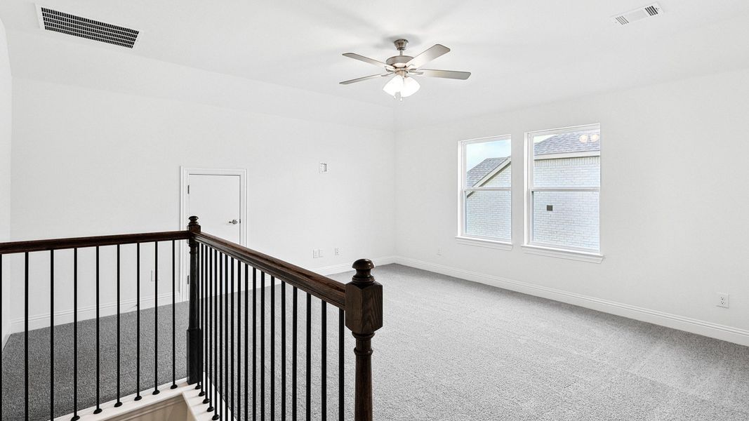 Representative furnished interior of a home built from the Princeton by DRB Homes in Brookewater, Rosenberg (Image 16).