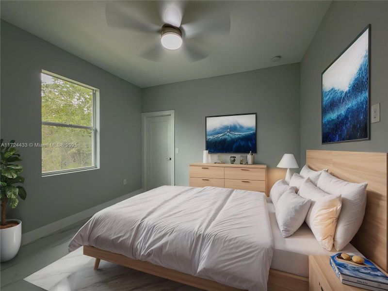 Furnished interior view inside a new home in , Lehigh Acres (Image 15).
