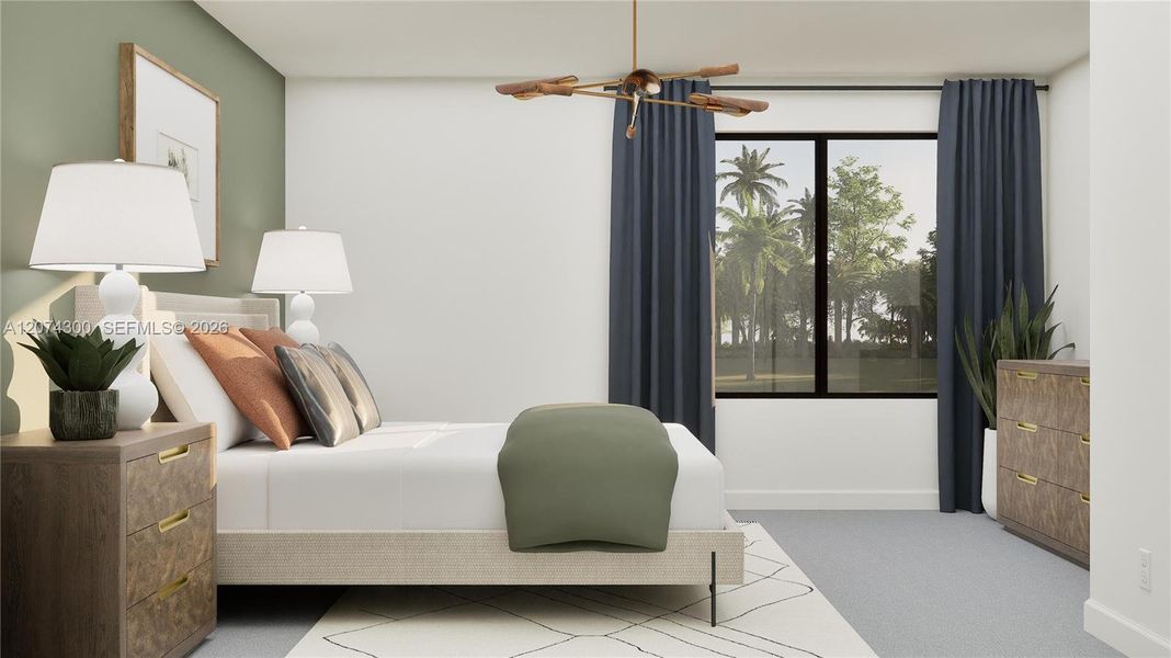 Furnished interior view inside a new home in Solterra, Sunrise (Image 12).