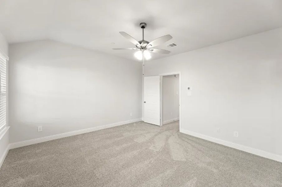 Front exterior of a new home in Sereno Oaks at Buckner Terrace, Dallas, TX, highlighting curb appeal (Image 27).