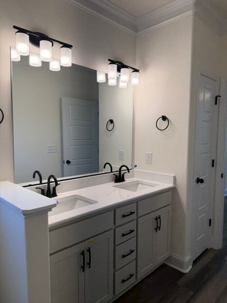 Furnished interior view inside a new home in Royal Pines, Trinity (Image 8).