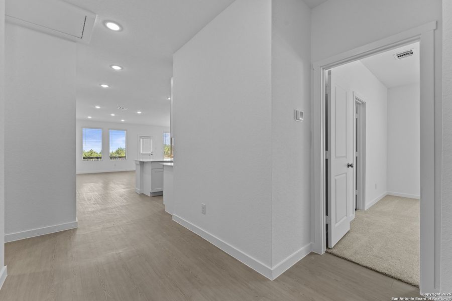 Spacious, unfurnished interior of a new home in Waterwheel: Coastline Collection, San Antonio (Image 13). Spacious, unfurnished interior of a new home in Waterwheel: Coastline Collection, San Antonio (Image 13).