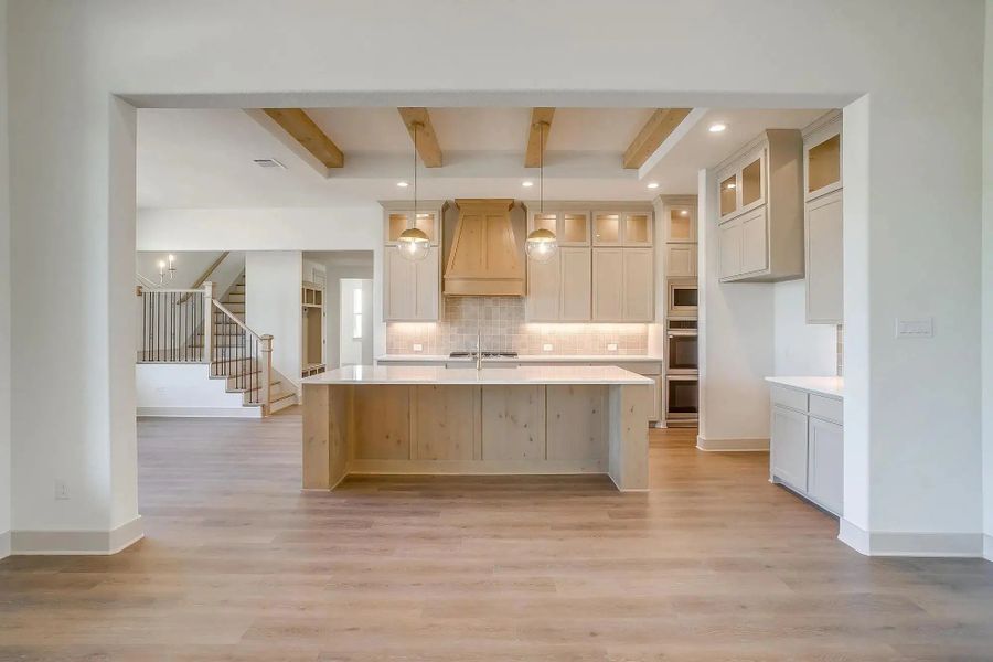 Representative furnished interior of a home built from the The Carley by Elmwood Custom Homes in Byrum Ranch, Maypearl (Image 33).