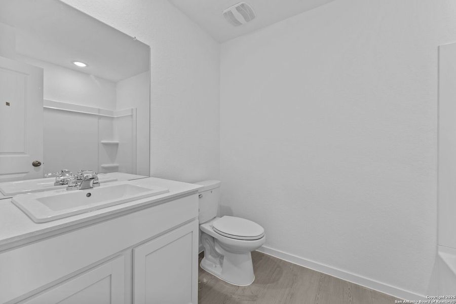 Furnished interior view inside a new home in Waterwheel: Cottage Collection, San Antonio (Image 4). Furnished interior view inside a new home in Waterwheel: Cottage Collection, San Antonio (Image 4).