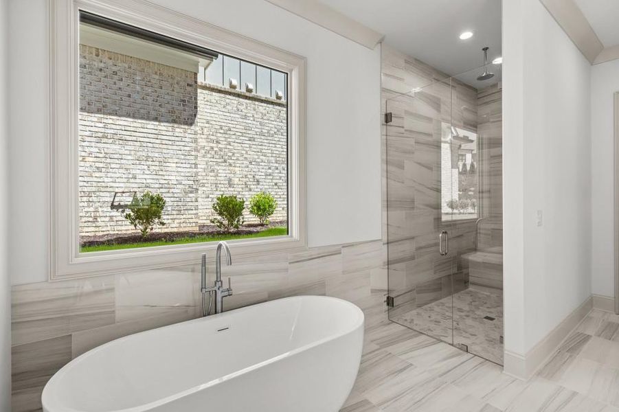 Furnished interior view inside a new home in , Braselton (Image 19).