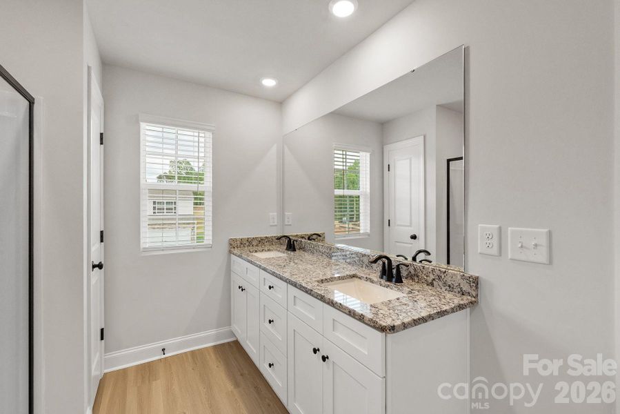 Furnished interior view inside a new home in Stagecoach Station, Gastonia (Image 8).