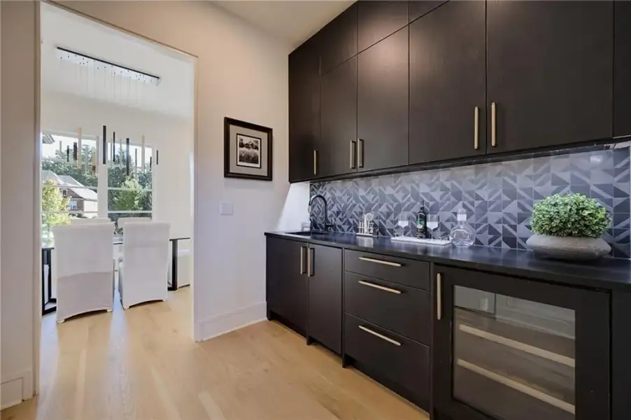 Furnished interior view inside a new home in , Sandy Springs (Image 7).