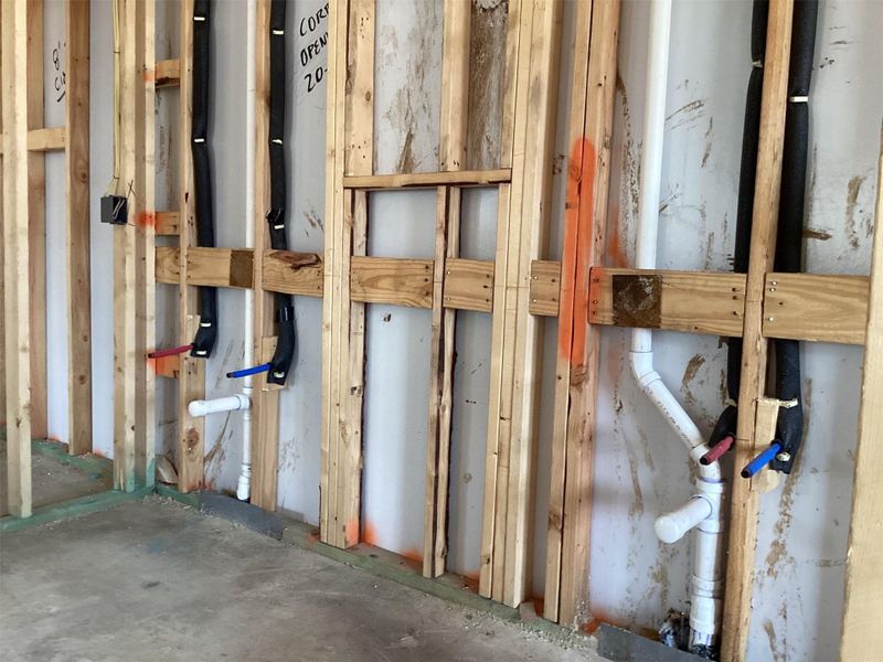In-progress construction of a new home in Lariat, Liberty Hill, TX (Image 17).