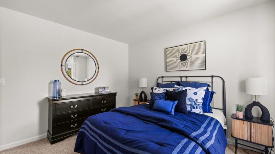 Furnished interior view inside a new home in Lost Creek, Dallas (Image 21).