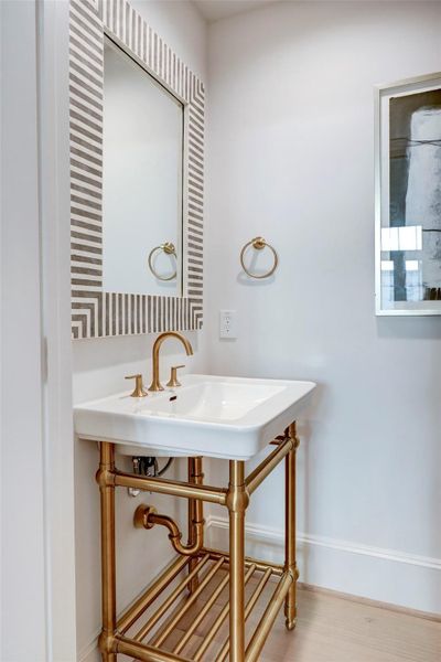 *Previous Model Home* Representative of first-floor half bath.