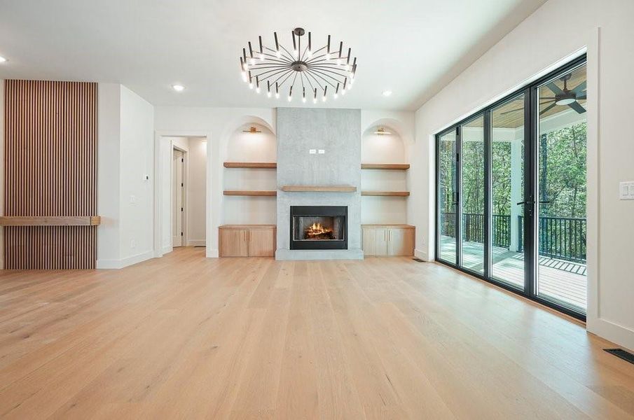 Spacious, unfurnished interior of a new home in , Canton (Image 26).