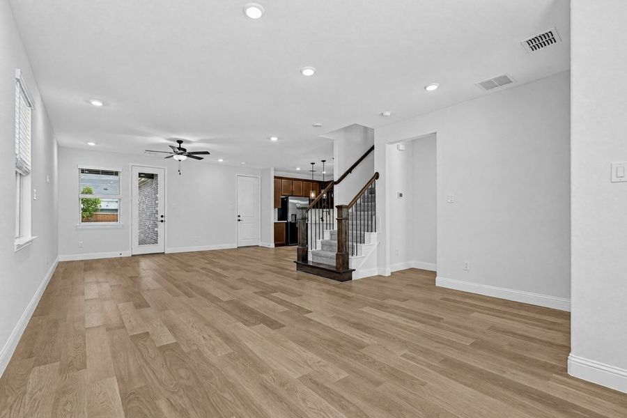 Spacious, unfurnished interior of a new home in Cross Creek Meadows, Celina (Image 17). Spacious, unfurnished interior of a new home in Cross Creek Meadows, Celina (Image 17).