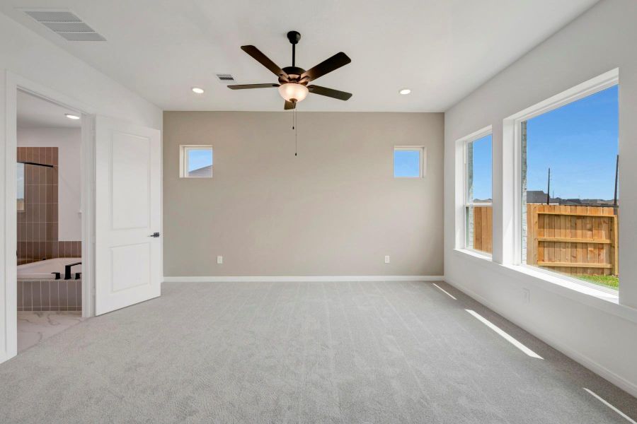 Spacious, unfurnished interior of a new home in The Grand Prairie - Retreat Collection, Hockley (Image 24). Spacious, unfurnished interior of a new home in The Grand Prairie - Retreat Collection, Hockley (Image 24).