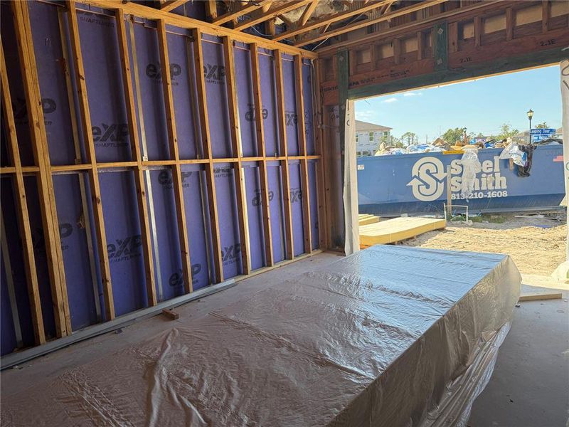 In-progress construction of a new home in Montague Chase, Tampa, FL (Image 11). In-progress construction of a new home in Montague Chase, Tampa, FL (Image 11).