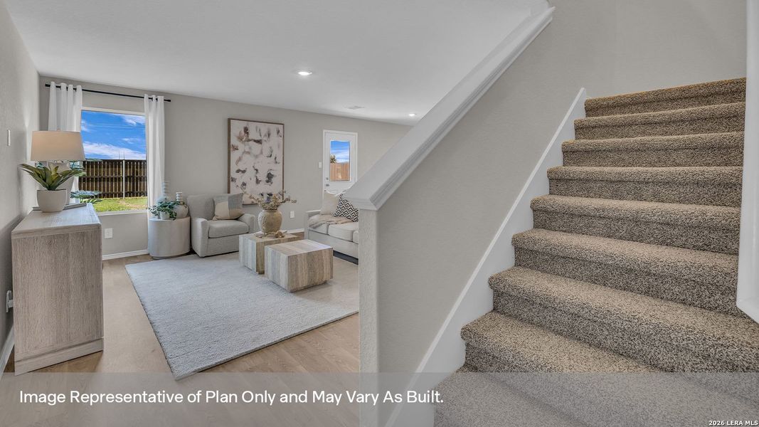 Furnished interior view inside a new home in Bollinger, Maxwell (Image 10).