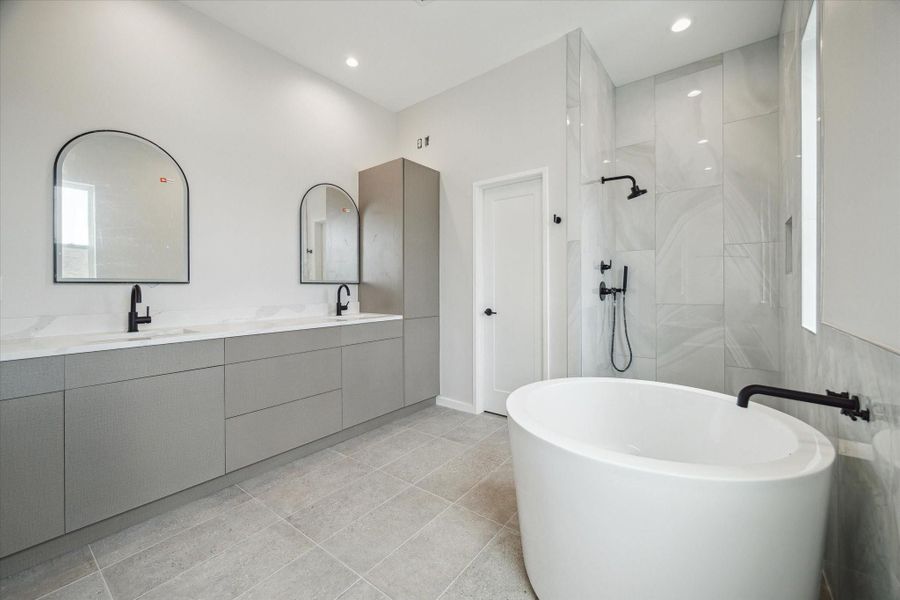 Furnished interior view inside a new home in , Houston (Image 5).