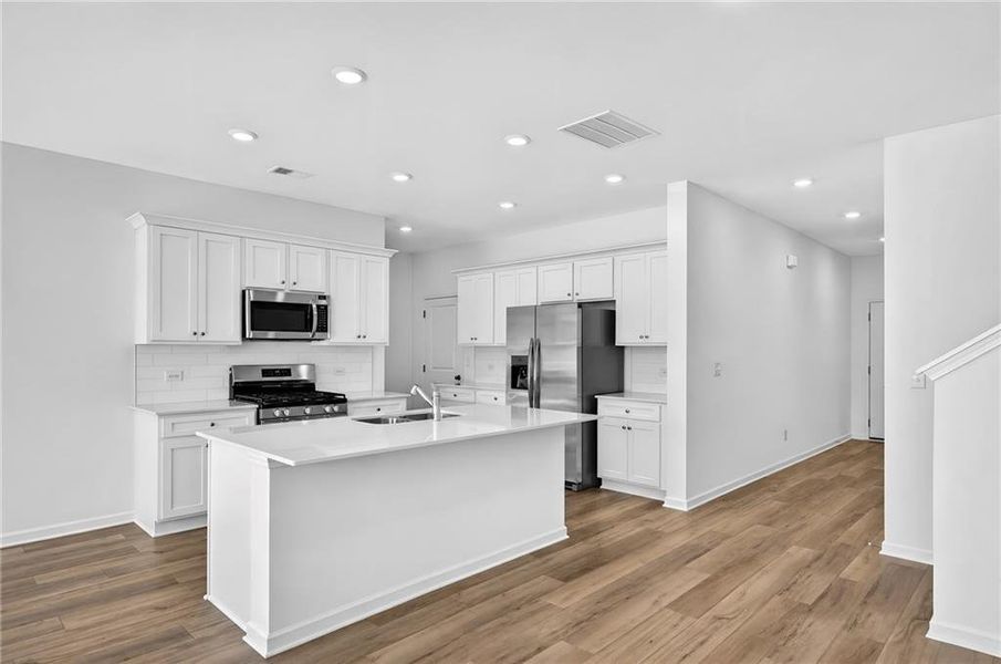 Furnished interior view inside a new home in Apalachee Hills, Bethlehem (Image 4).