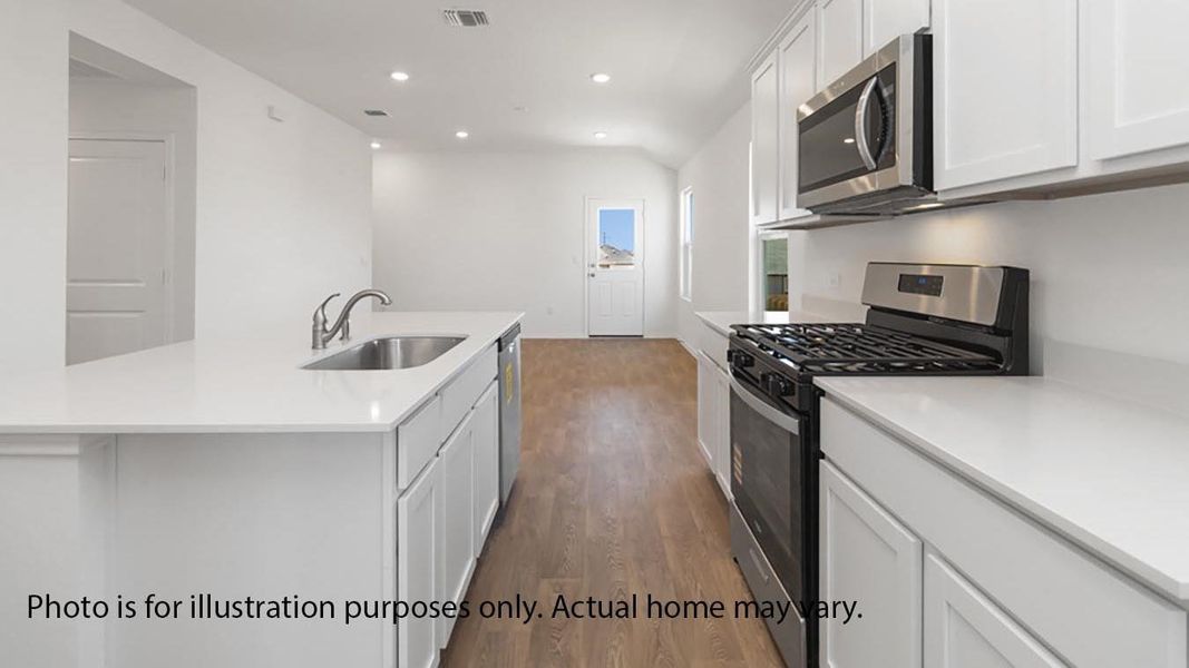 Furnished interior view inside a new home in Talavera, Kyle (Image 6).