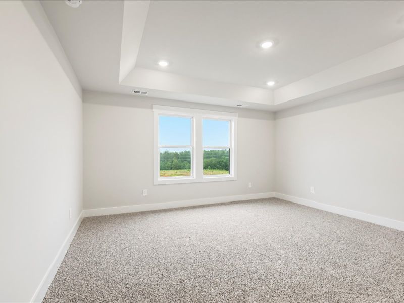 Spacious, unfurnished interior of a new home in Cedar Shoals - Signature Collection, Piedmont (Image 28). Spacious, unfurnished interior of a new home in Cedar Shoals - Signature Collection, Piedmont (Image 28).