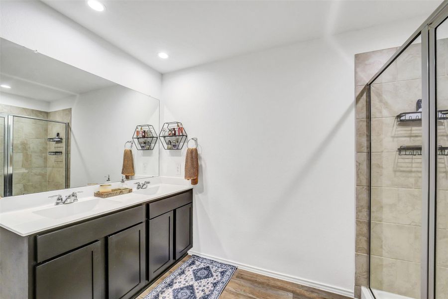 Furnished interior view inside a new home in , Richmond (Image 6).