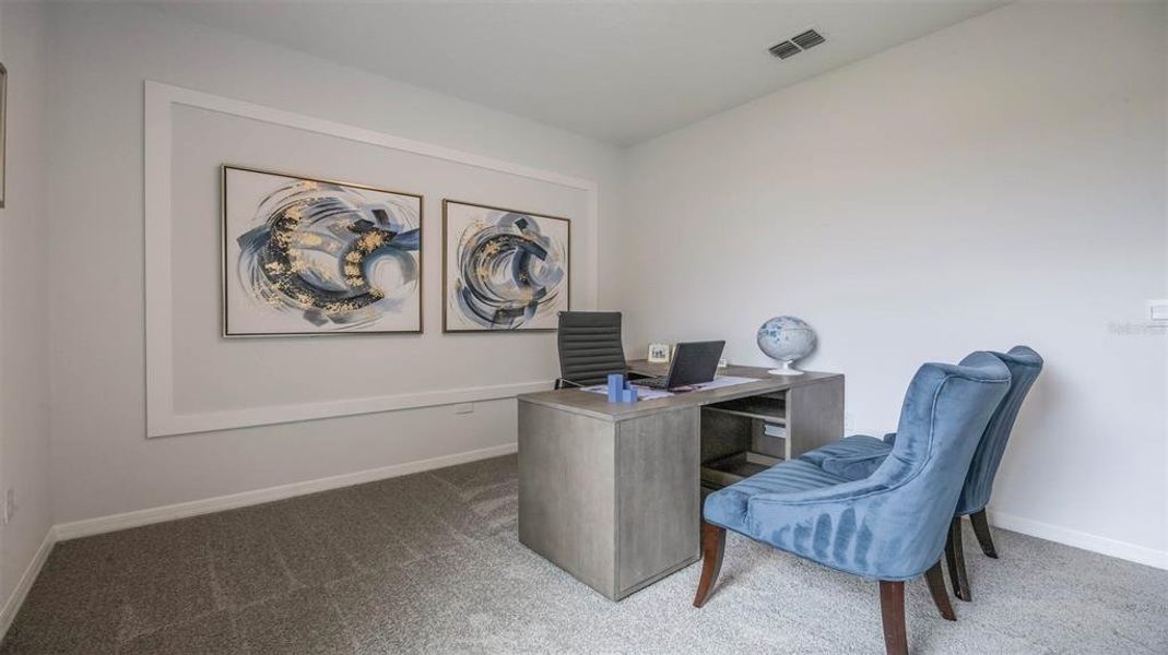 Furnished interior view inside a new home in Kindred, Kissimmee (Image 12).