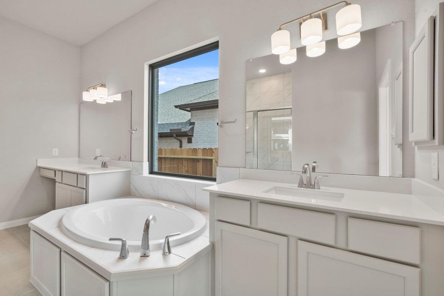 Furnished interior view inside a new home in Wildtree, Magnolia (Image 10).