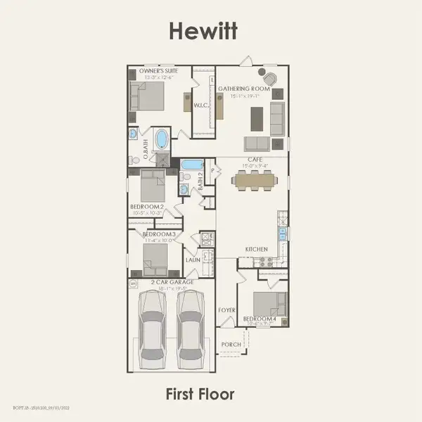 2D floor plan layout of this home in Stokesbury, Waller, TX (Image 3). 2D floor plan layout of this home in Stokesbury, Waller, TX (Image 3).