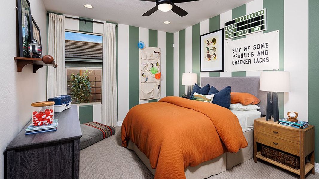 Furnished interior view inside a new home in Ladera Trails, Queen Creek (Image 17).