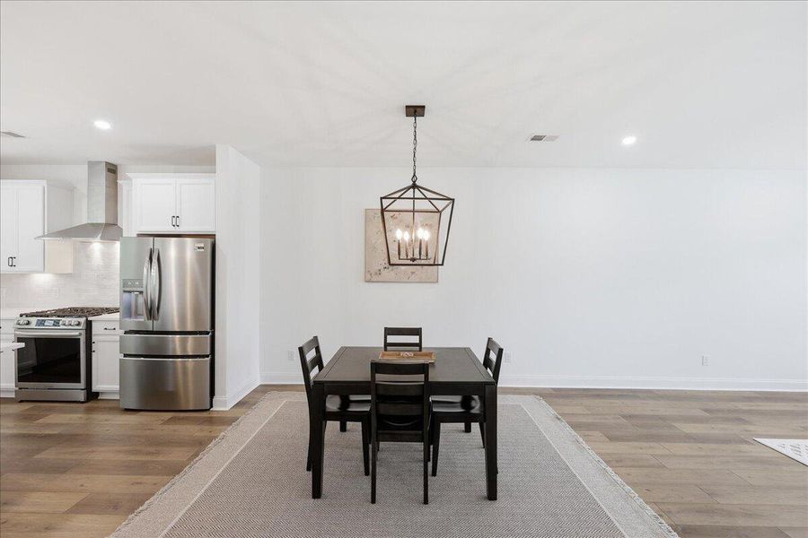 Furnished interior view inside a new home in , Summerville (Image 9).