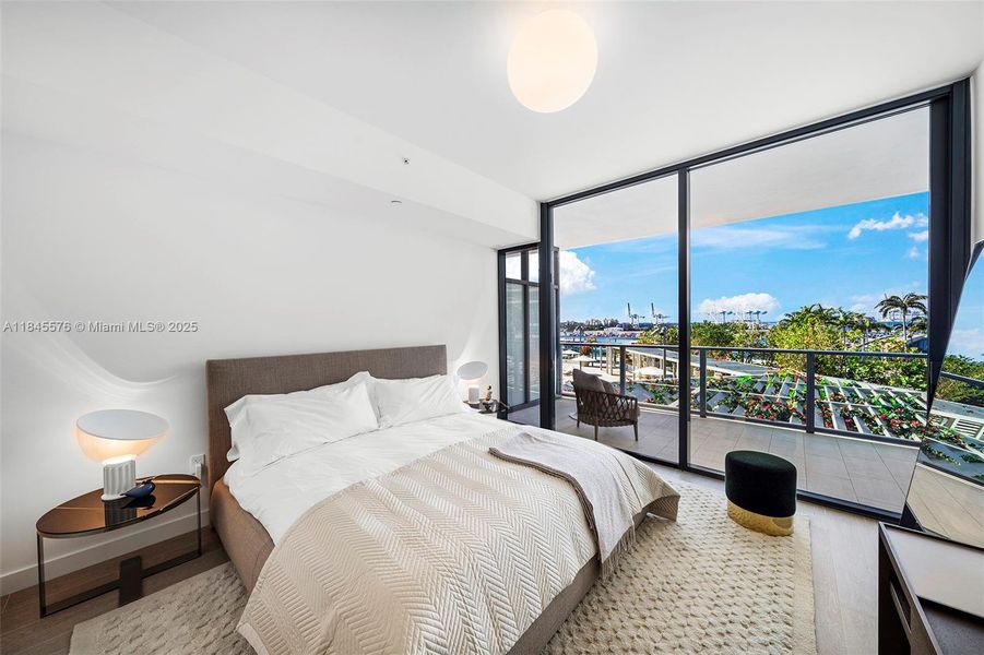 Furnished interior view inside a new home in Five Park, Miami Beach (Image 13). Furnished interior view inside a new home in Five Park, Miami Beach (Image 13).