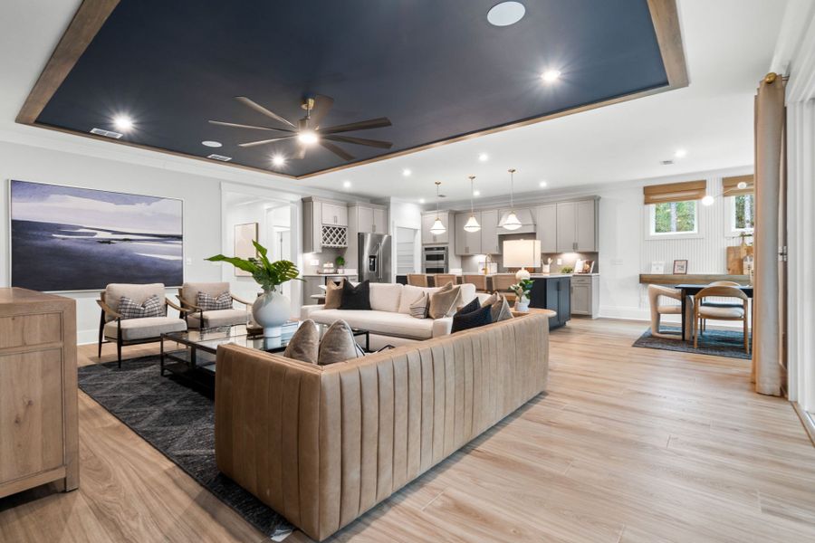 Representative furnished interior of a home built from the Stellar by Pulte Homes in Solserra, Shallotte (Image 7).