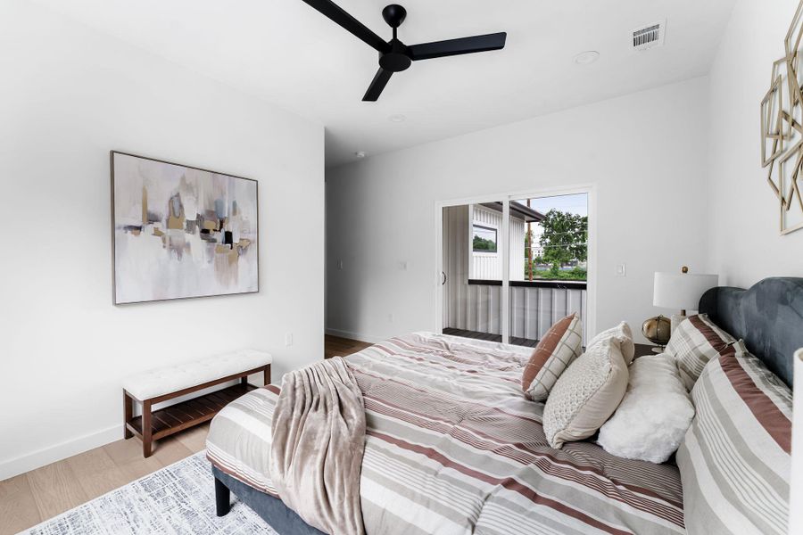 Furnished interior view inside a new home in , Austin (Image 11).