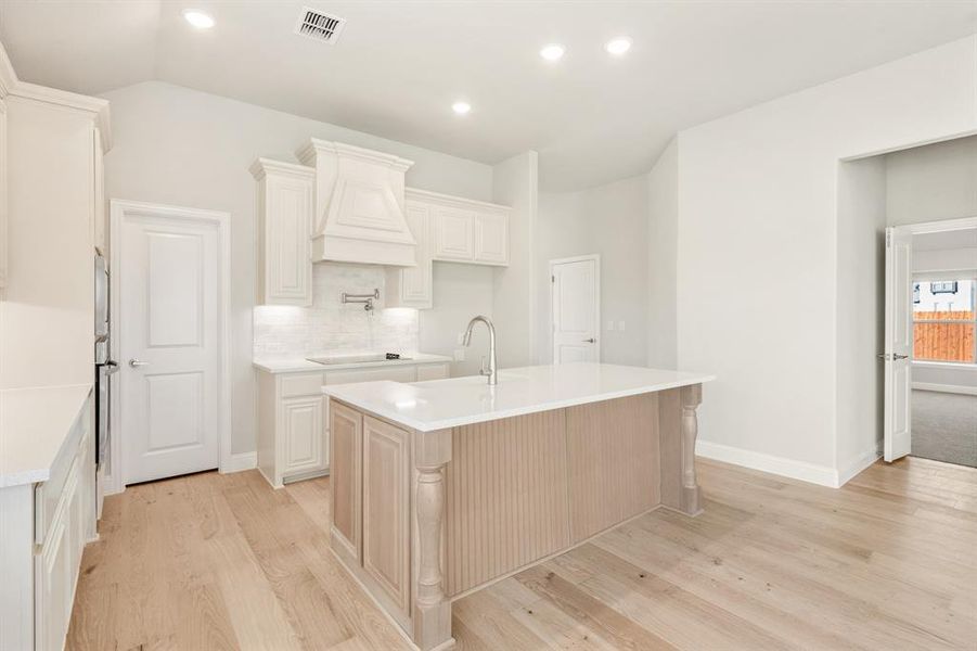 Furnished interior view inside a new home in Sunrise at Garden Valley, Waxahachie (Image 6).